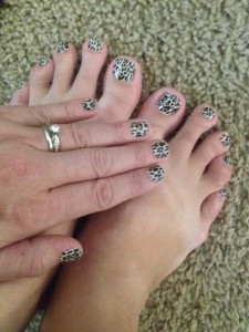 completed nails
